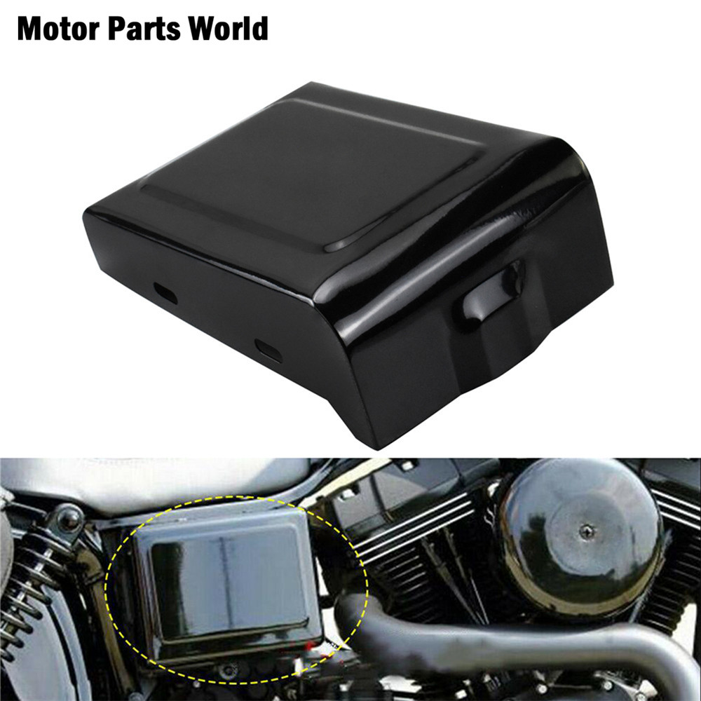 Science Bob - Motorcycle Gloss Black Right Battery Guard