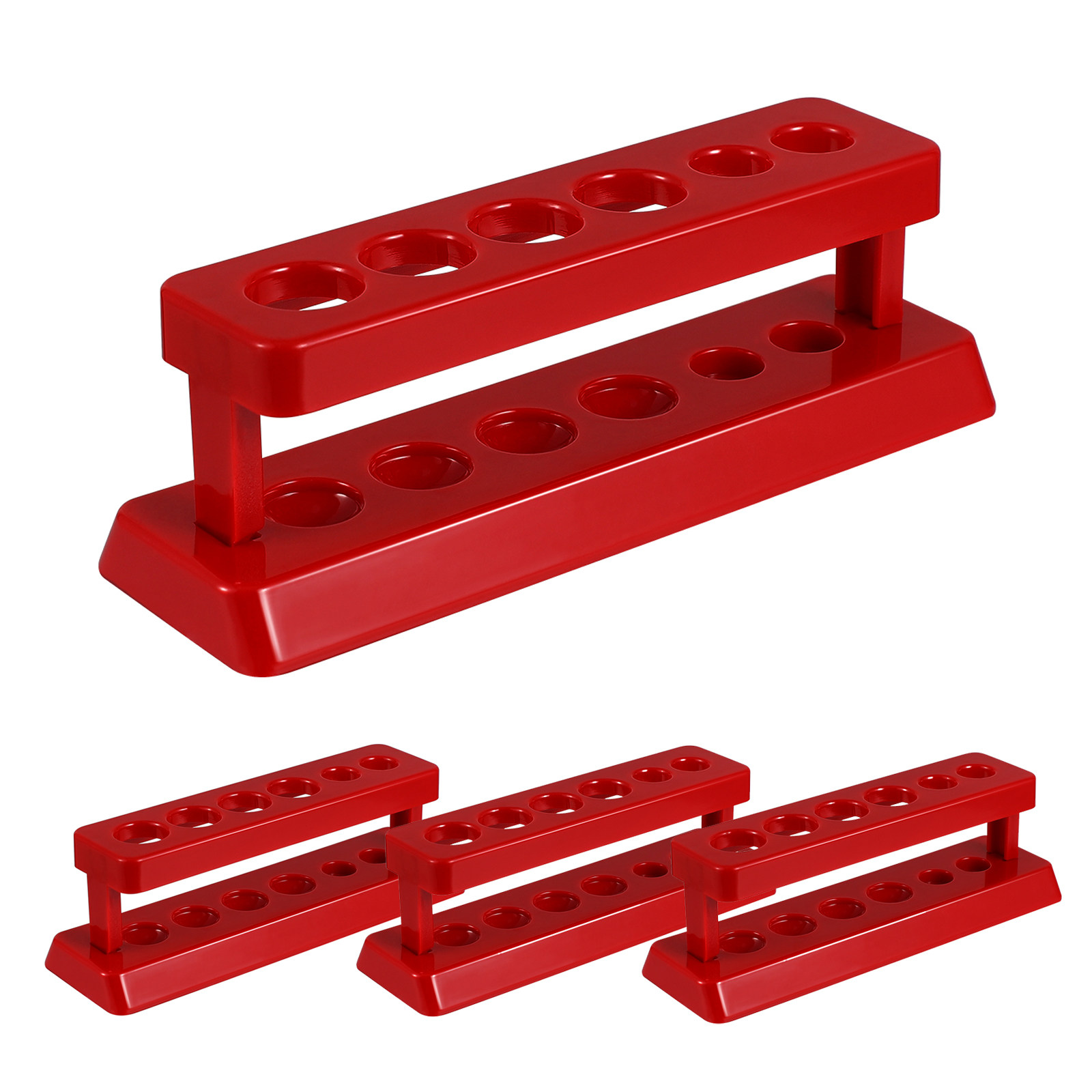 Science Experiment - 3 pcs Rack 6-Hole Plastic Holder