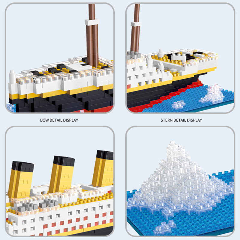Titanic ship model children's  – Science Olympiad recenzja i cena
