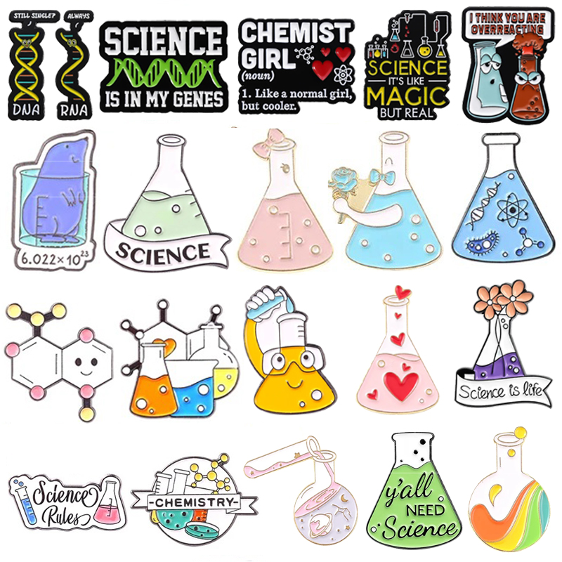 Science Enamel Pin Test Tube D – Science Experiment recenzja i cena