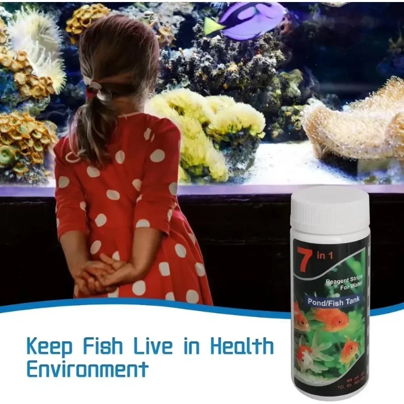Aquarium Test Strip  Freshwate – Water Testing Kit recenzja i cena