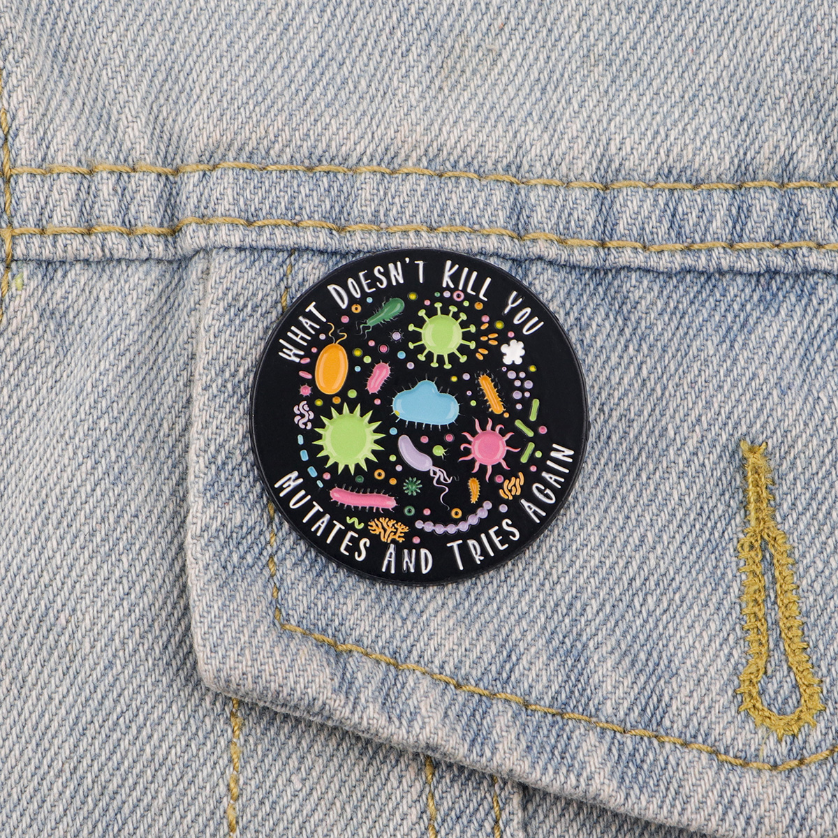 Bacterial Enamel Pin Nurse Doc – Science Toy recenzja i cena