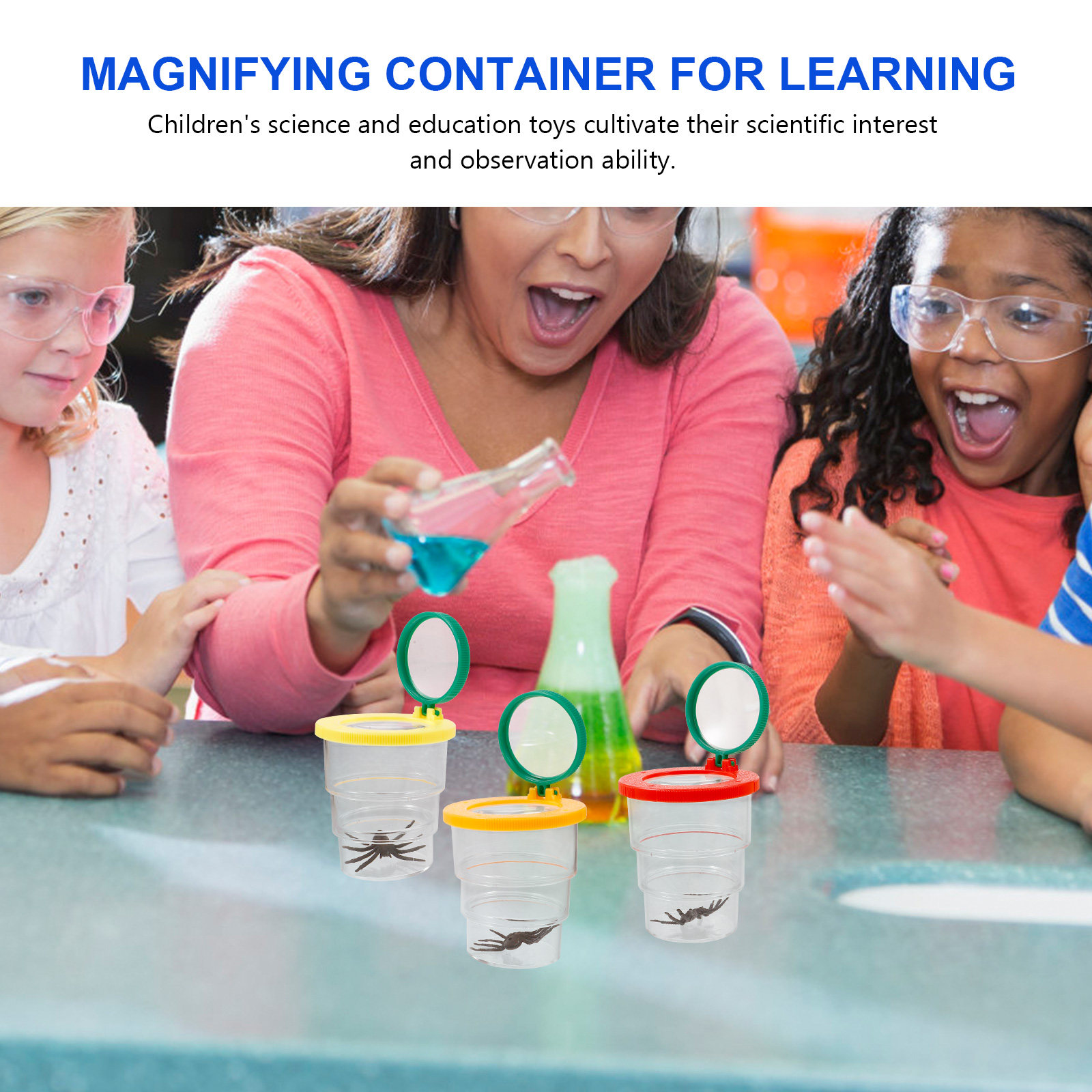 3Pcs Magnifying Insect Observa – Science Toy recenzja i cena