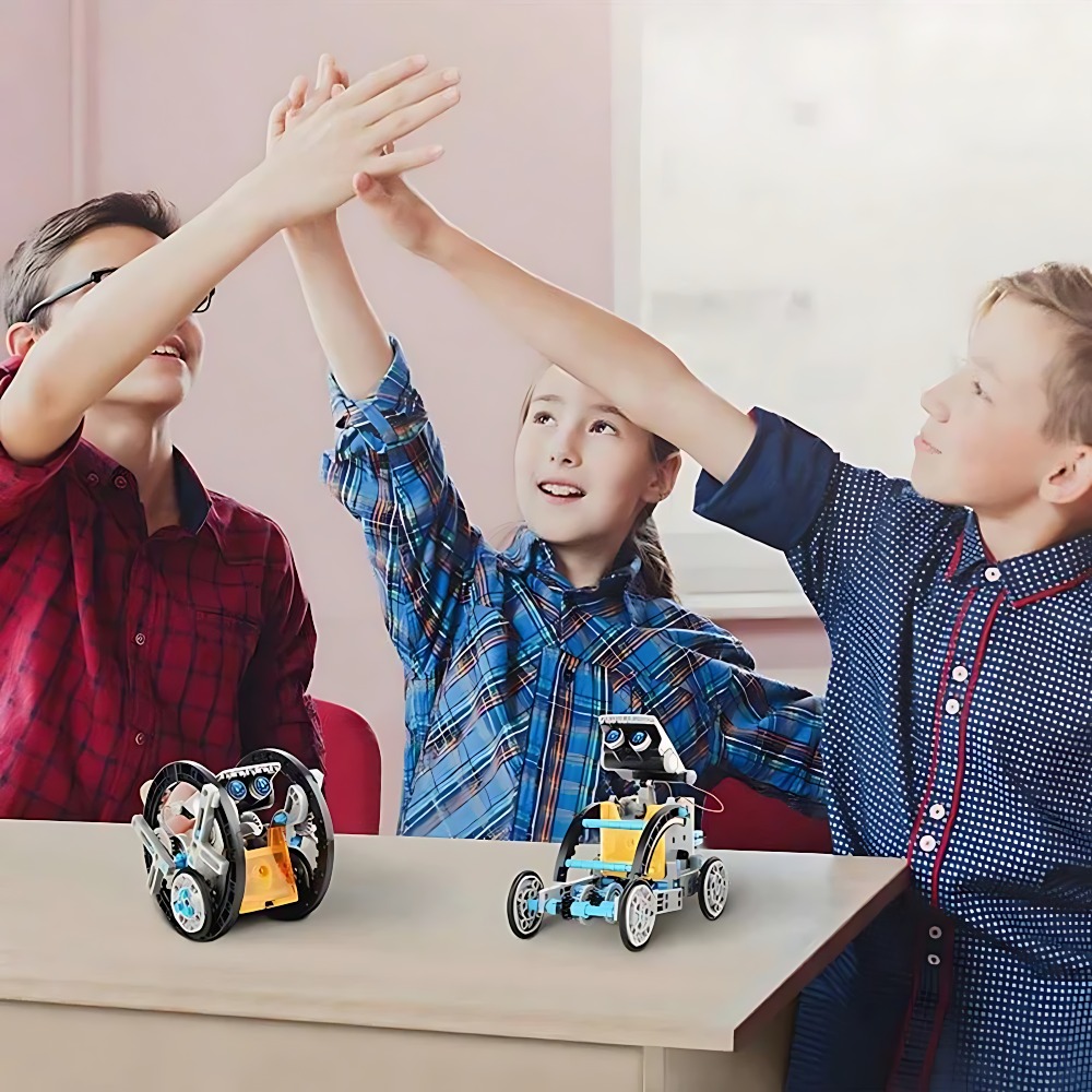Solar Robot Building Blocks 12 – Science Toys Diy recenzja i cena