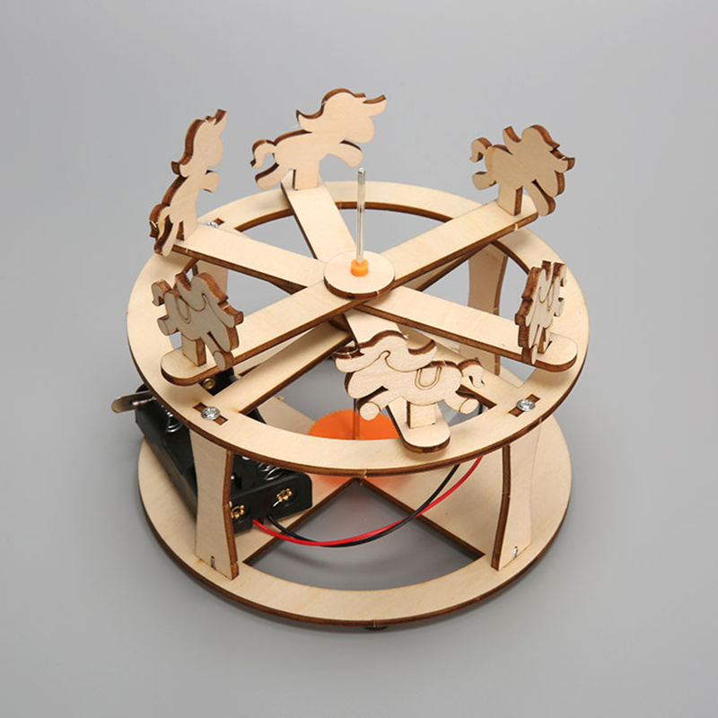 HUAHUABuild Your Own Carousel  – Science Toy recenzja i cena