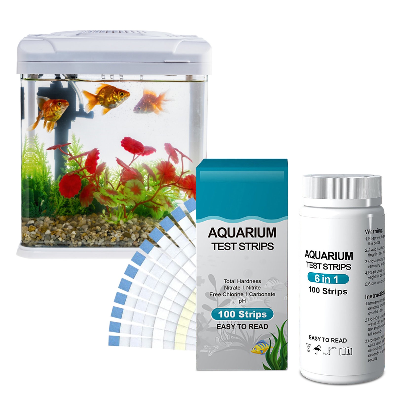100pcs 6-in-1 Water Quality Te – Water Testing Kit recenzja i cena