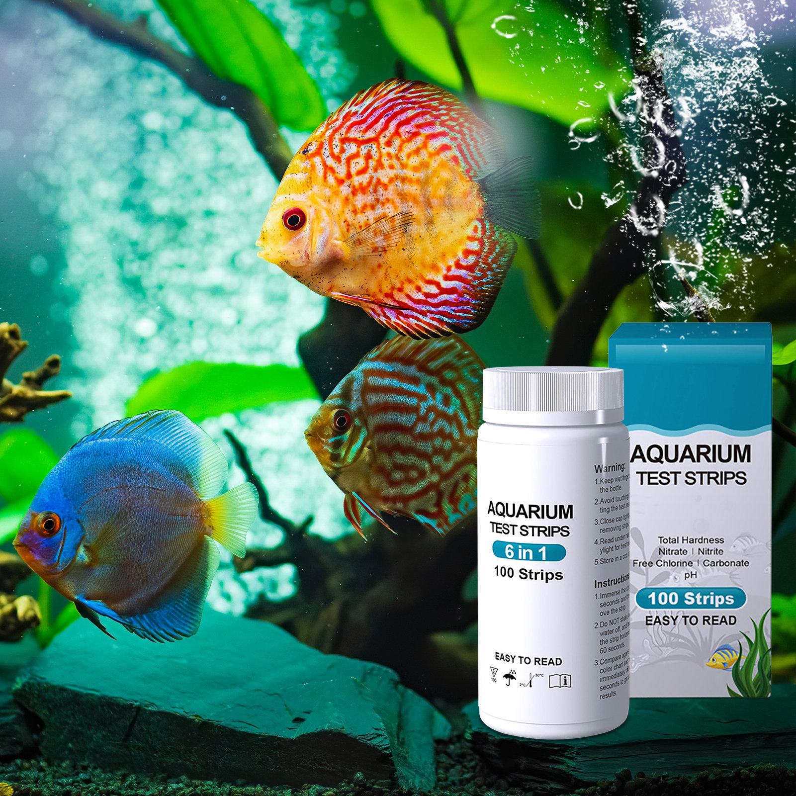 100pcs 6-in-1 Water Quality Te – Water Testing Kit recenzja i cena