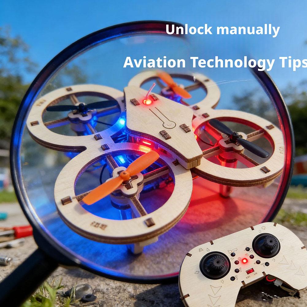 DIY Wooden RC Drone Quadcopter – Science Toys Diy recenzja i cena