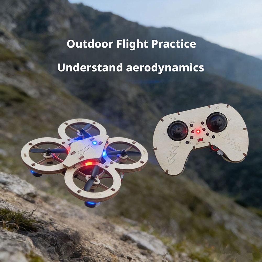 DIY Wooden RC Drone Quadcopter – Science Toys Diy recenzja i cena