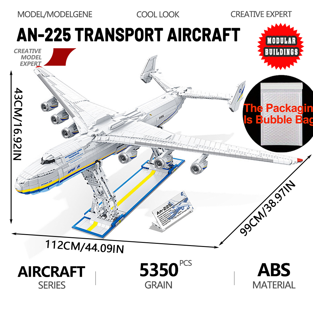 AN-225 Large Transport Aircraf – Science Olympiad recenzja i cena