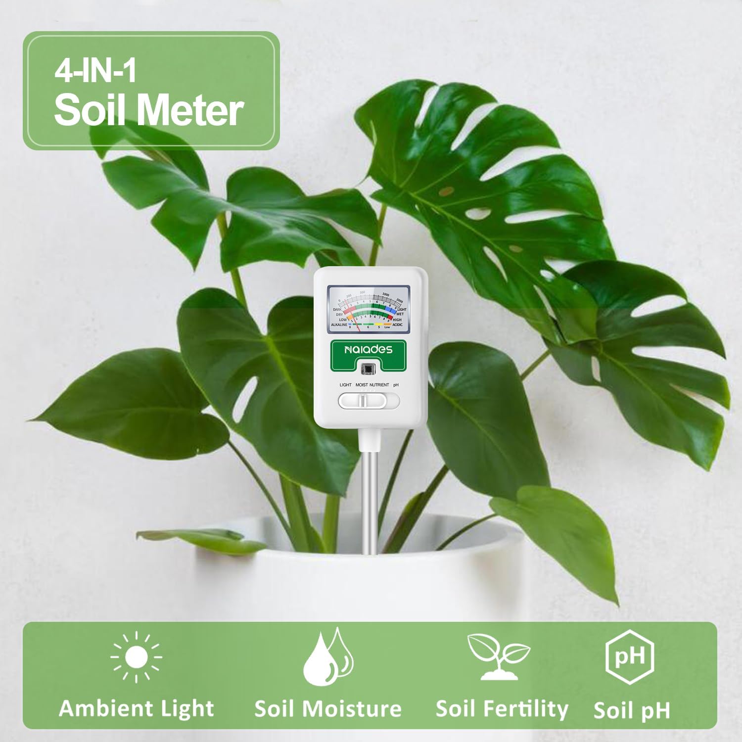 Soil Moisture Meter for Plants – Water Testing Kit recenzja i cena