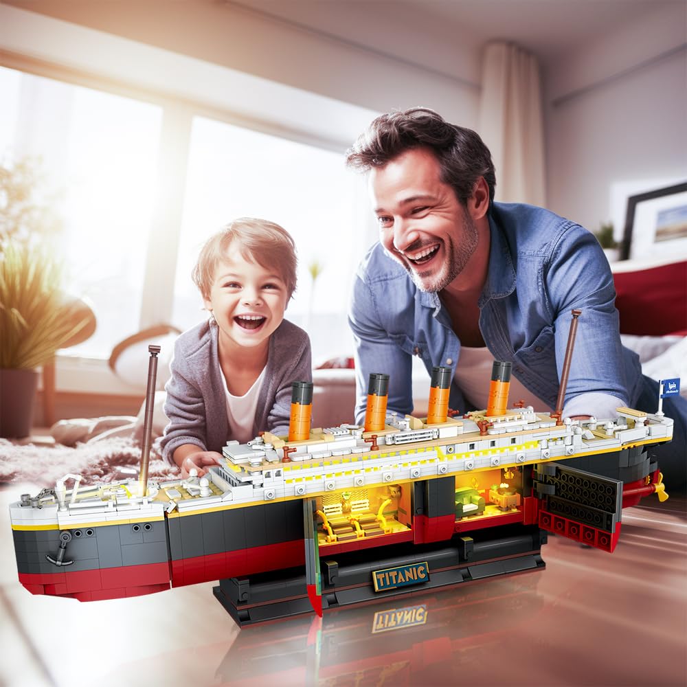 Titanic Building Set with LED- – Science Olympiad recenzja i cena