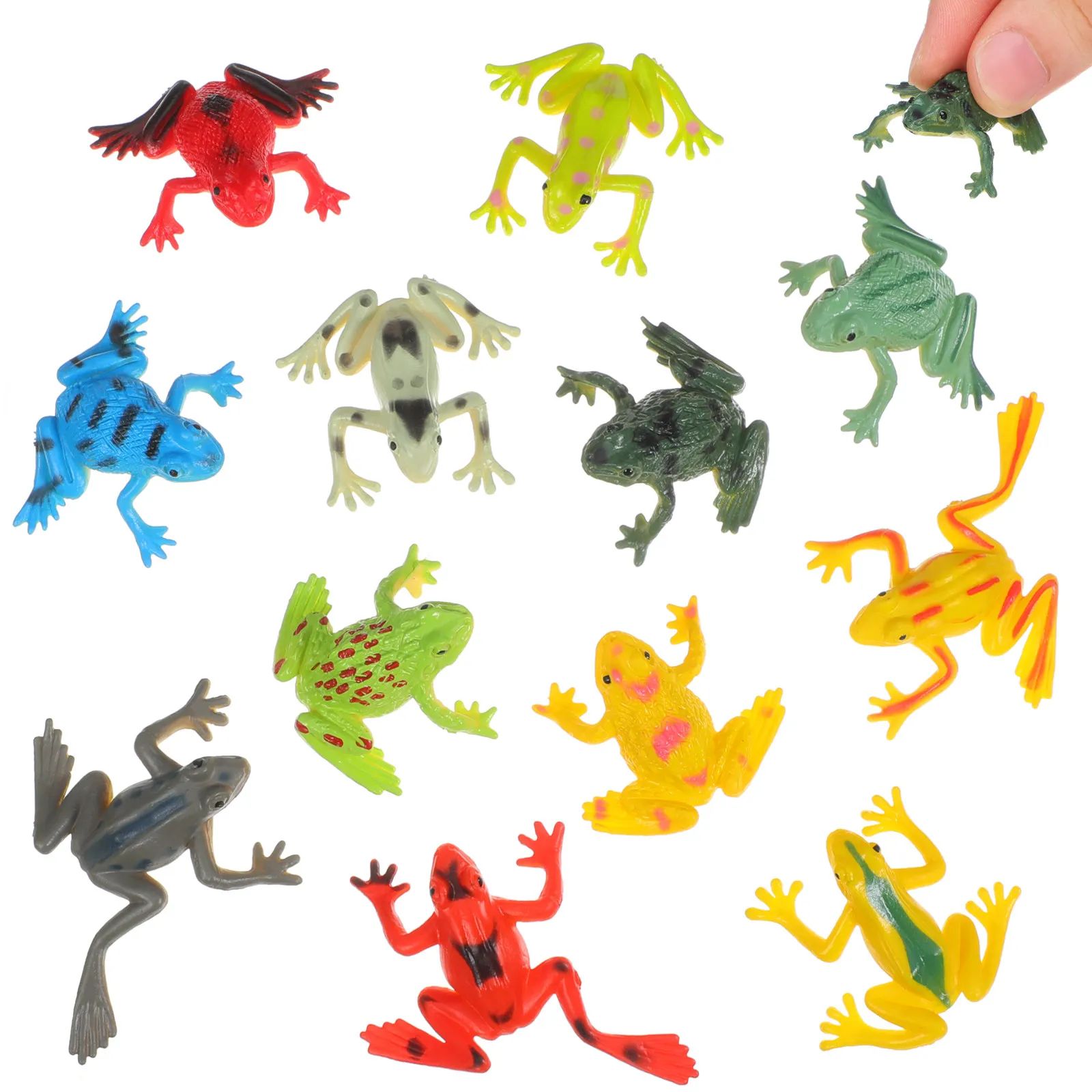 12Pcs Realistic Frogs Statue K – Hobby Is Science recenzja i cena