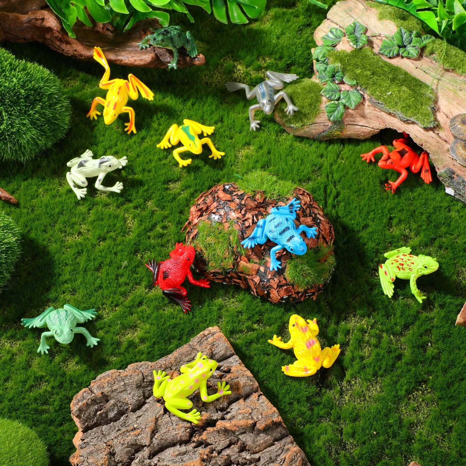 12Pcs Realistic Frogs Statue K – Hobby Is Science recenzja i cena
