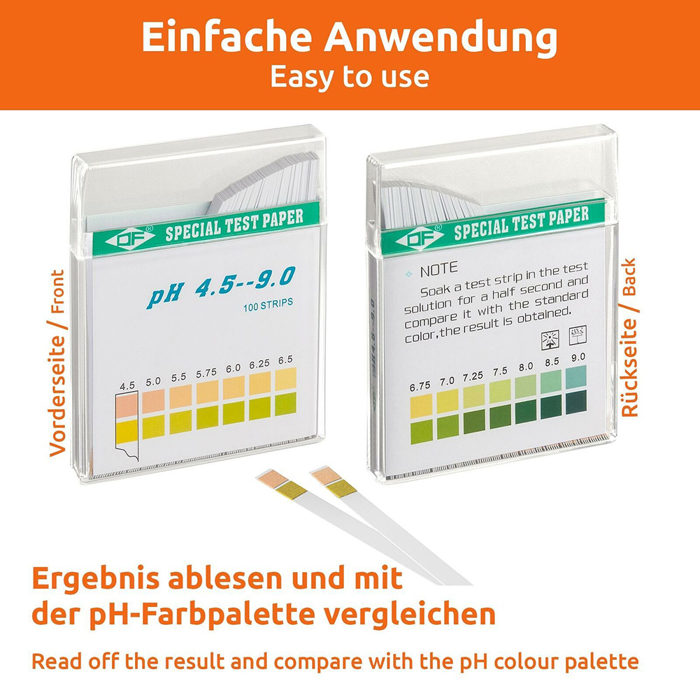 100Pcs PH Paper Strips Kit Hou – Water Testing Kit recenzja i cena