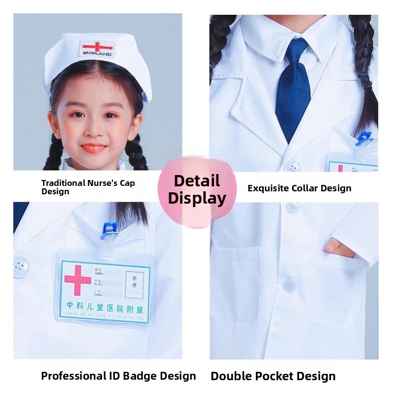 Children's Doctor Nurse White  – Science Experiment recenzja i cena