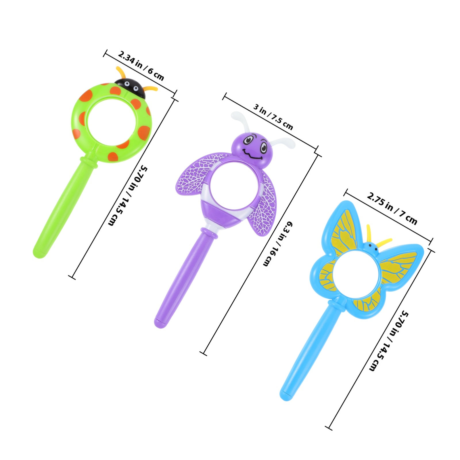 3Pcs Kids Handheld Magnifying  – Science Toy recenzja i cena