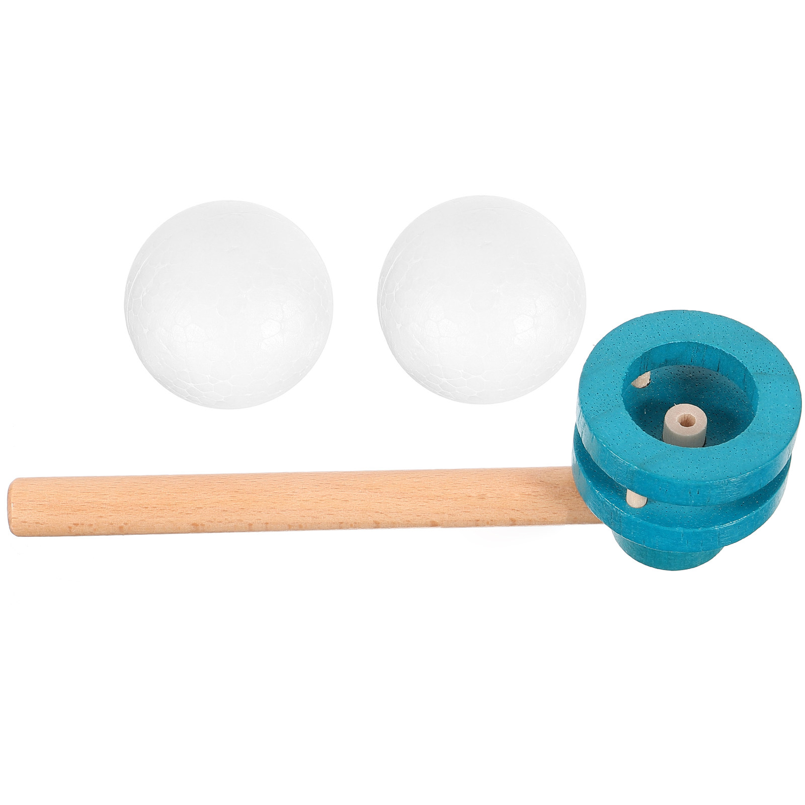 1Pcs Wooden Blowing Ball Float – Science Toy recenzja i cena