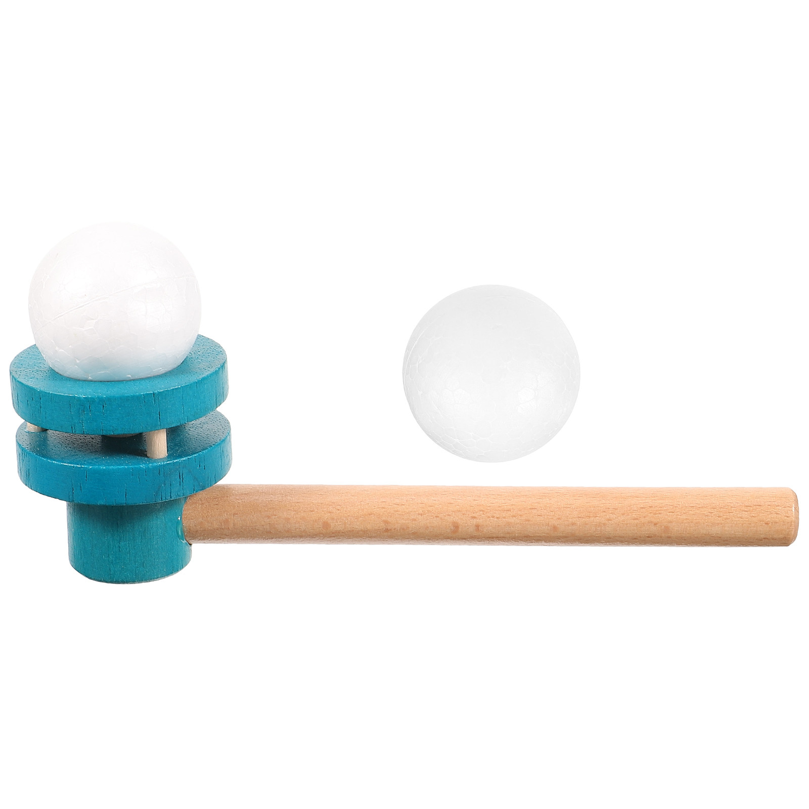 1Pcs Wooden Blowing Ball Float – Science Toy recenzja i cena