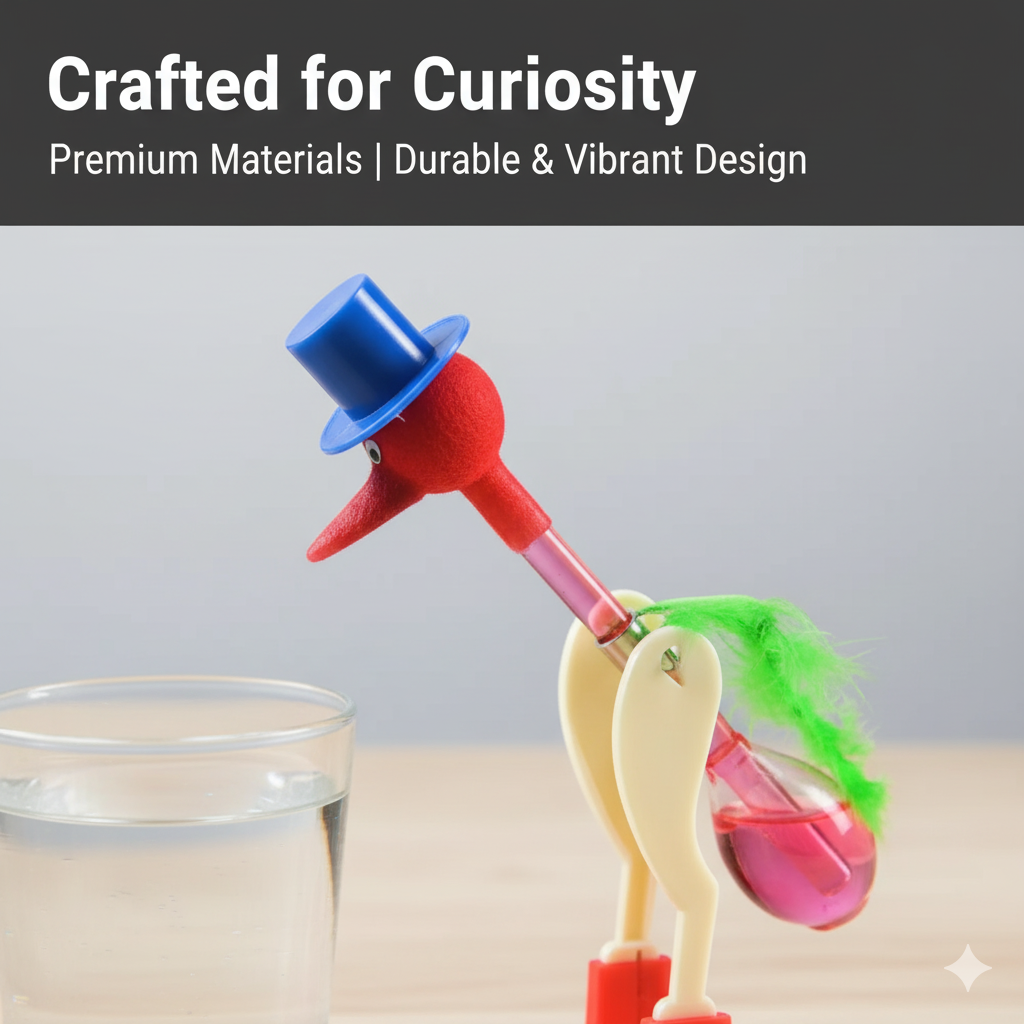 Drinking Bird Toy Automatic Bo – Science Bob recenzja i cena
