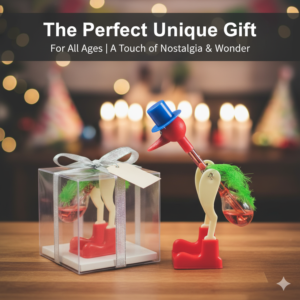 Drinking Bird Toy Automatic Bo – Science Bob recenzja i cena